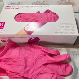 Eden Beauty Nitrile Gloves Pink